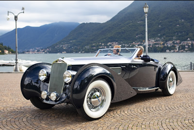 1938 Delage D8-120S Cabriolet de Villars